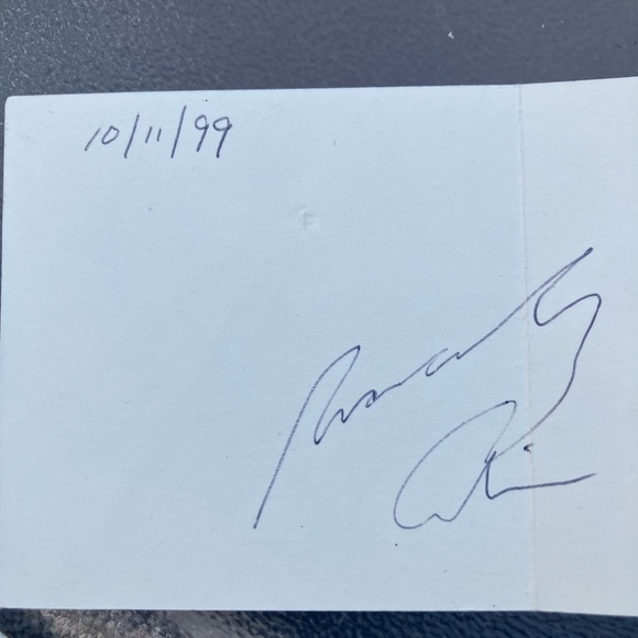 Banana Republic Other - Autographed Signature-Macaulay Culkin